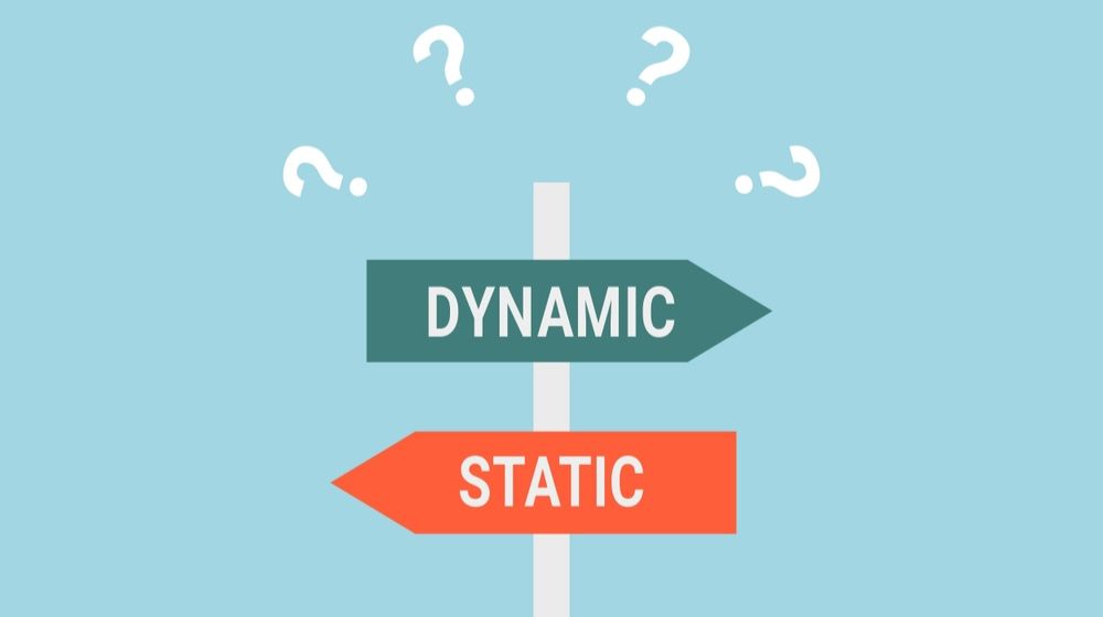 Static and Dynamic Websites